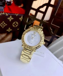 Đồng hồ Versace nữ VERSACE GRECA TWIST mặt trắng Like auth 35mm