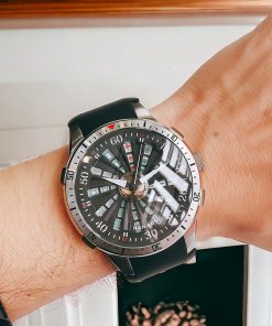 Đồng hồ nam Hanboro mặt số mạt chược chính hãng 46mm (1)