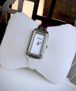 Đồng hồ nữ GUCCI HORSEBIT BRACELET 1500 YA015527 mặt trắng 37x21mm