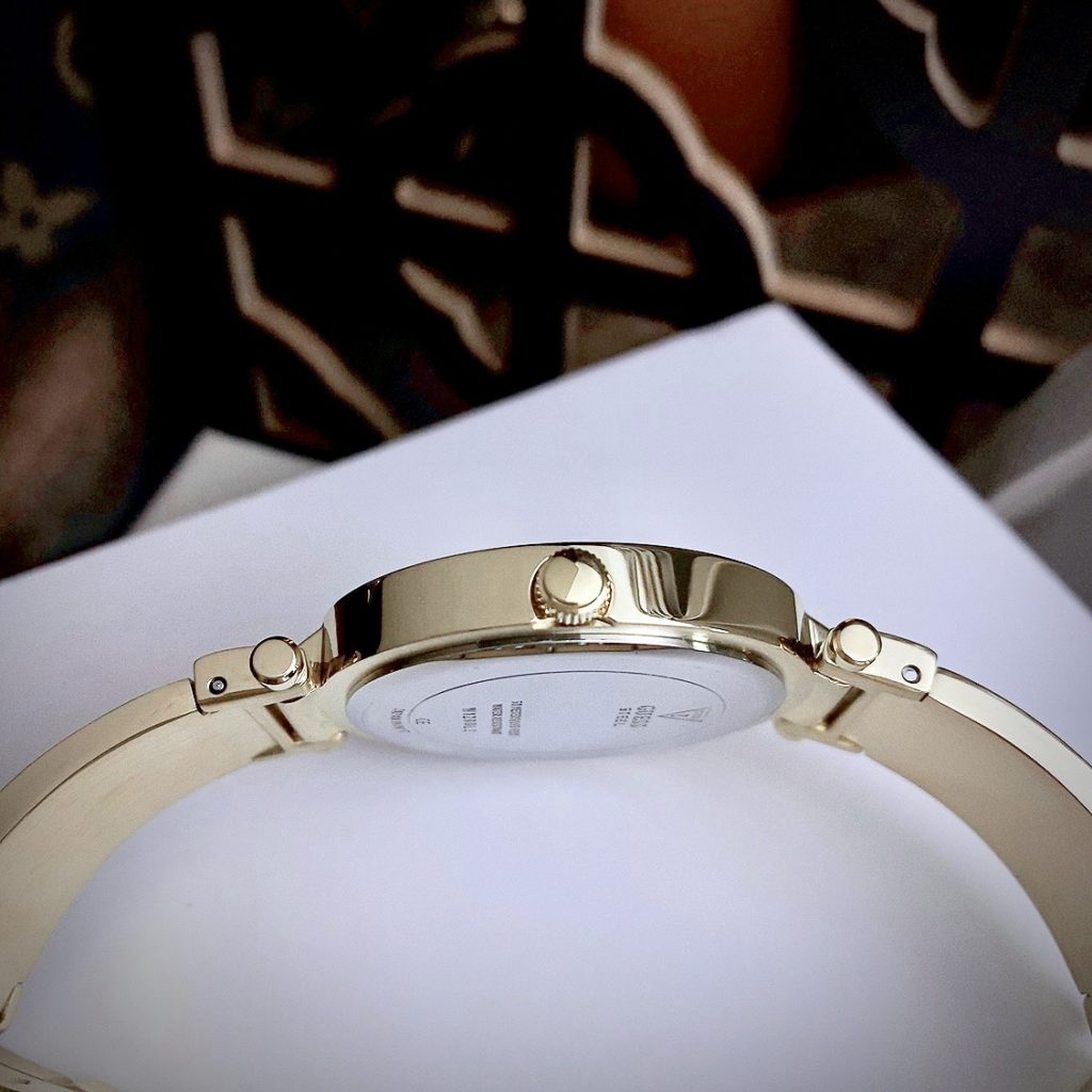 Đồng hồ nữ Likex auth Guess ANALOG dây kim loại đính đá 36mm