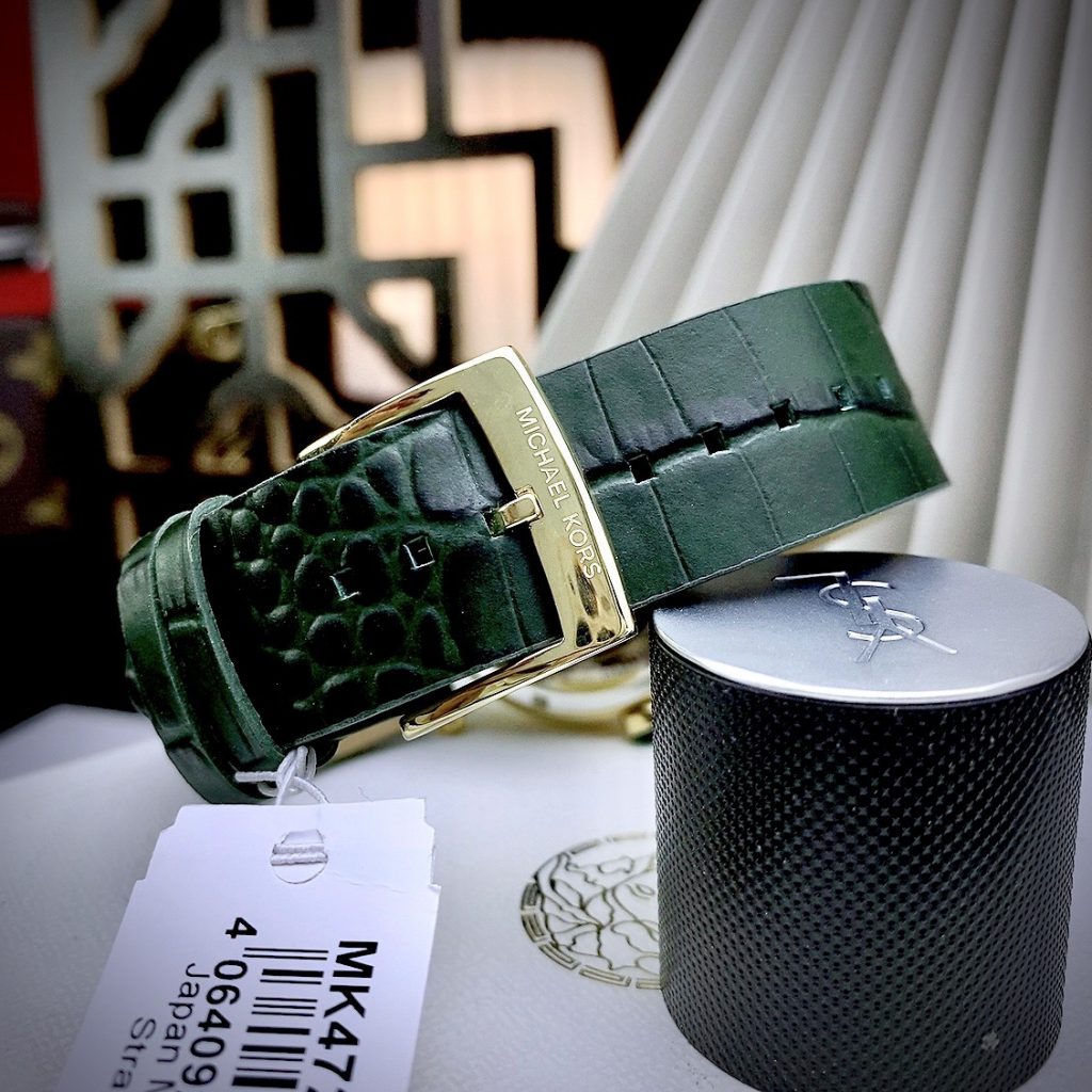 Đồng hồ nữ Michael Kors màu xanh lá Like Auth MK4724 39mm
