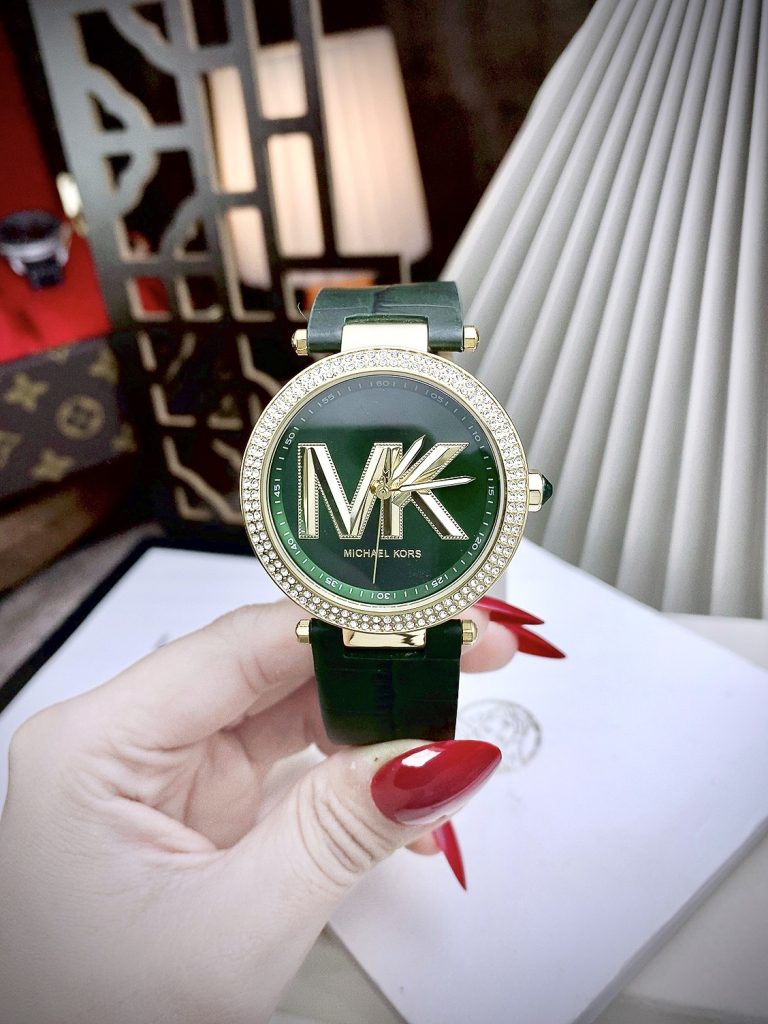 Đồng hồ nữ Michael Kors màu xanh lá Like Auth MK4724 39mm