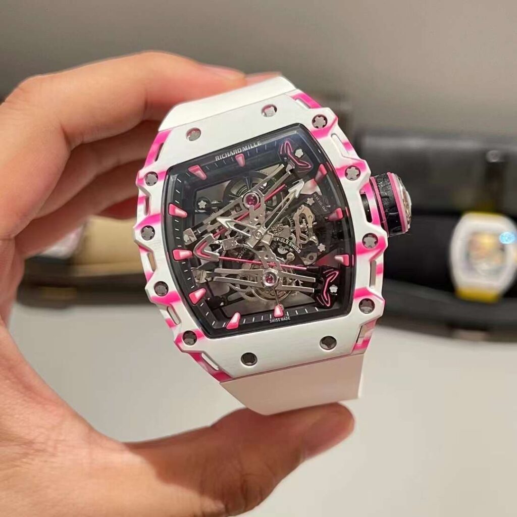 Đồng Hồ Richard Mille RM38-02 Replica 11 Tourbillon Màu Trắng (1)