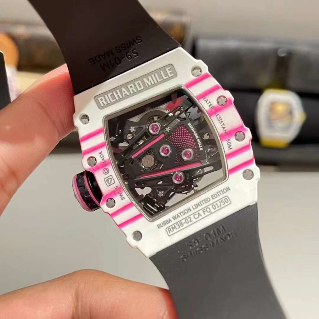 Đồng Hồ Richard Mille RM38-02 Replica 11 Tourbillon Màu Trắng (1)