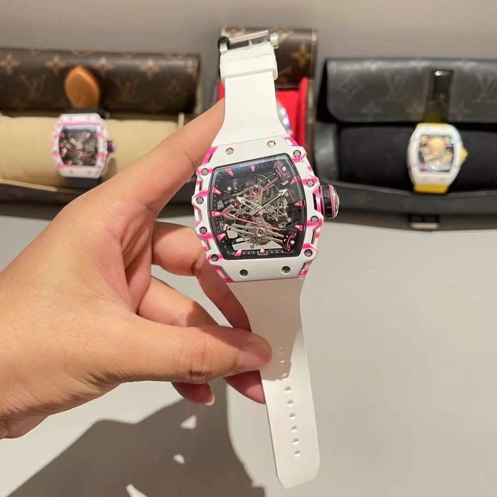 Đồng Hồ Richard Mille RM38-02 Replica 11 Tourbillon Màu Trắng (1)