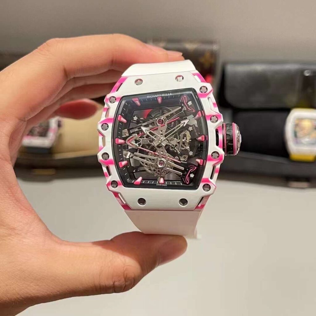 Đồng Hồ Richard Mille RM38-02 Replica 11 Tourbillon Màu Trắng (1)