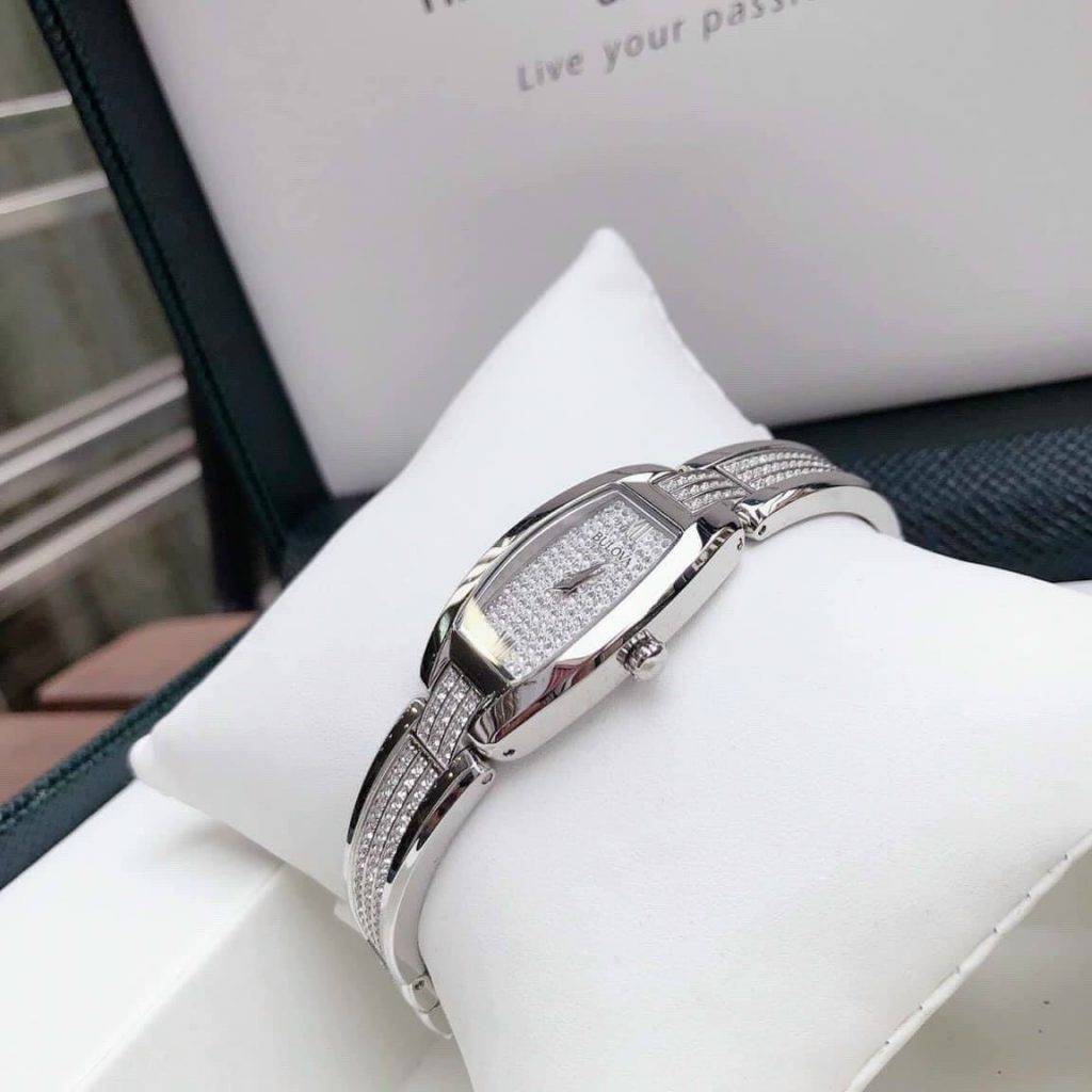 Đồng hồ Bulova nữ đính đá Like auth 32x43mm