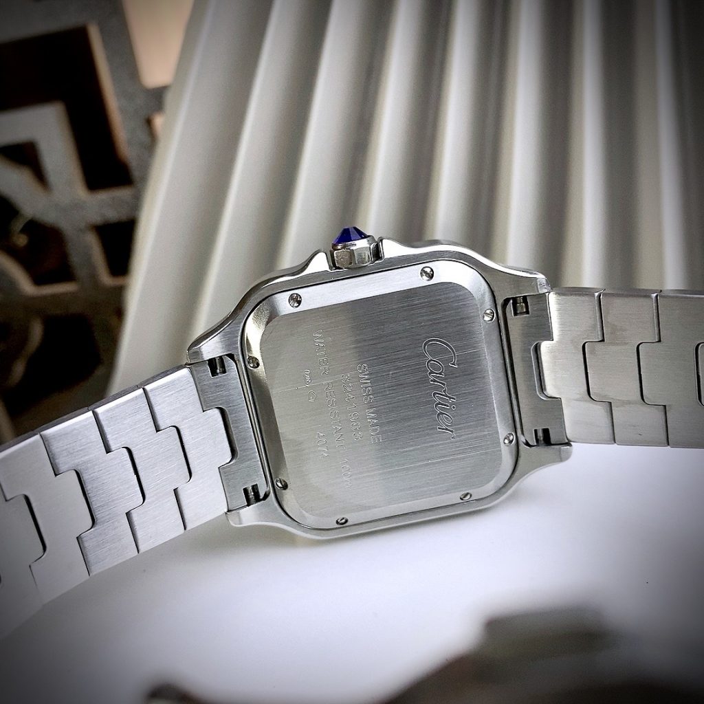 Đồng hồ Cartier Santos nam máy cơ Nhật Fake cao cấp 40mm
