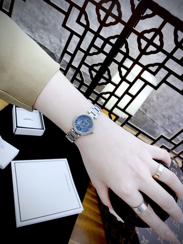 Đồng hồ Coach Park Mother nữ dây kim loại Like auth 26mm