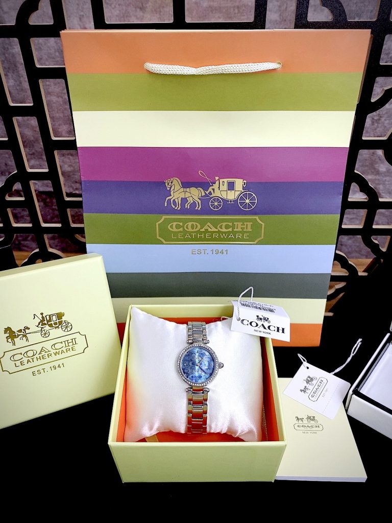 Đồng hồ Coach Park Mother nữ dây kim loại Like auth 26mm