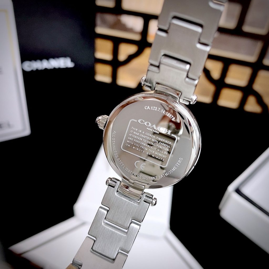 Đồng hồ Coach Park Mother nữ dây kim loại Like auth 26mm