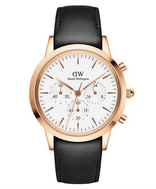 Đồng hồ Daniel Wellington Iconi Chrograph nam mặt trắng Super Fake 42mm
