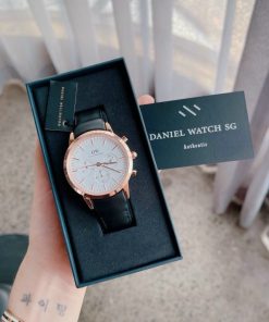 Đồng hồ Daniel Wellington Iconi Chrograph nam mặt trắng Super Fake 42mm