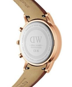 Đồng hồ Dw Chrograph nam dây da DW00100646 Fake giá rẻ 42mm