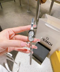 Đồng hồ Fendi Vertical nữ dây kim loại Like auth 15x30mm