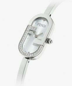 Đồng hồ Fendi Vertical nữ dây kim loại Like auth 15x30mm