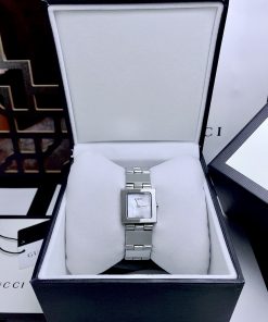 Đồng hồ Gucci Ladies 600L nữ mặt trắng Like auth 23mm