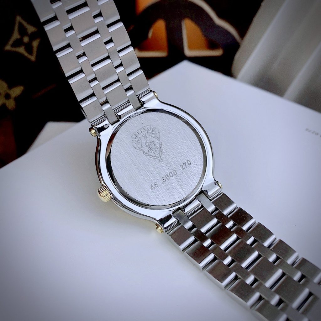 Đòng hồ Gucci Lady nữ dây kim loại Like auth 32mm