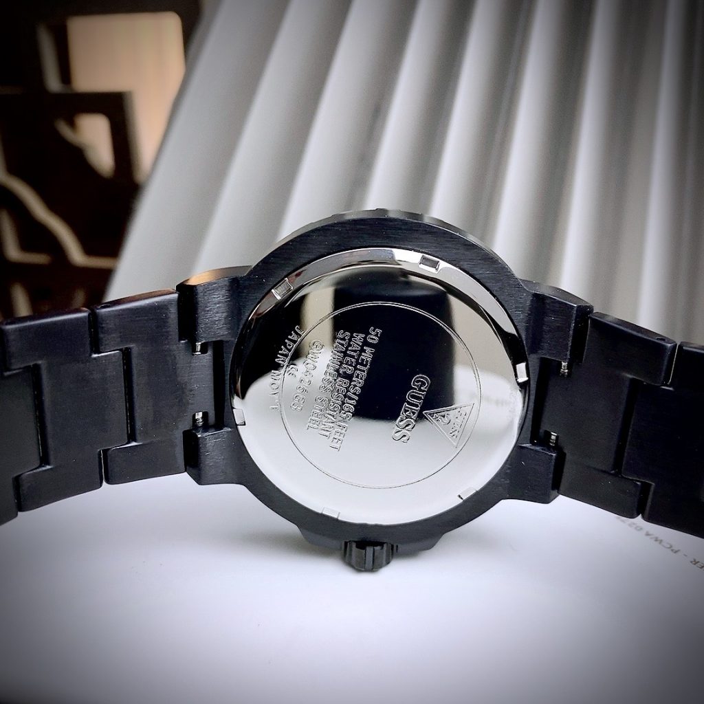 Đồng hồ Guess Analog nam full đen GW0426G3 Like auth 44mm