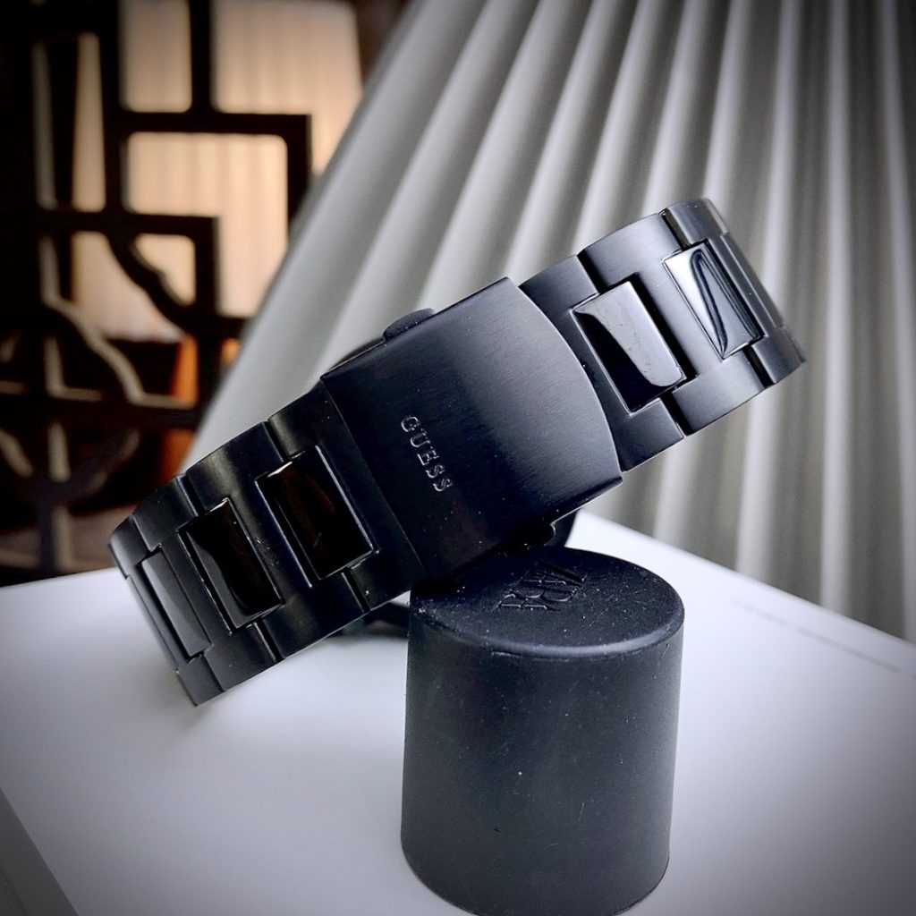 Đồng hồ Guess Analog nam full đen GW0426G3 Like auth 44mm