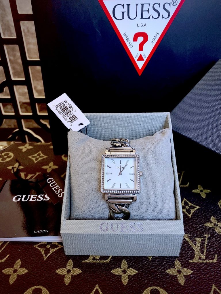 Đồng hồ Guess Chain Bracelet nữ dây kim loại W1030L3 Like auth 28mm