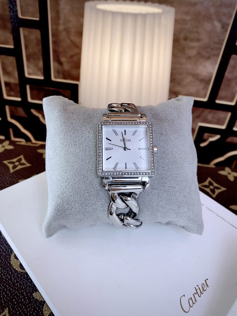 Đồng hồ Guess Chain Bracelet nữ dây kim loại W1030L3 Like auth 28mm