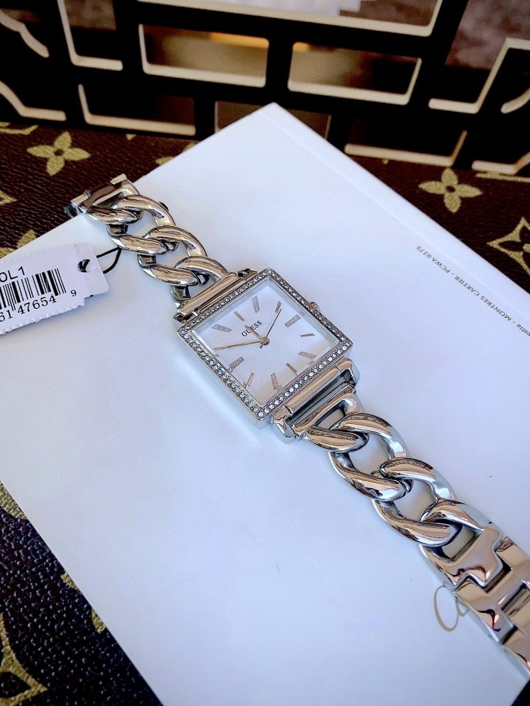 Đồng hồ Guess Chain Bracelet nữ dây kim loại W1030L3 Like auth 28mm