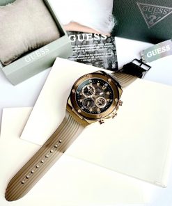 Đồng hồ Guess Eco-Friendly nam dây Silicon GW0425L1 Like auth 45mm