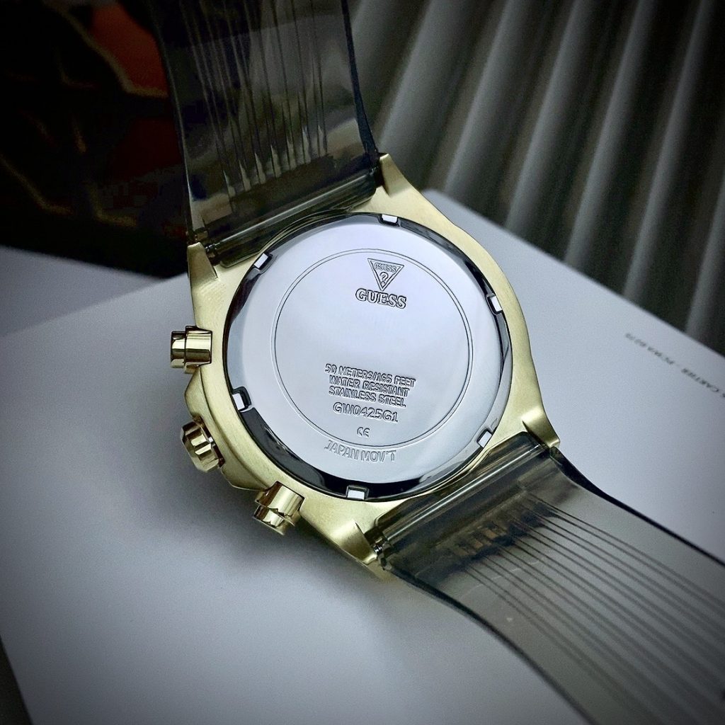 Đồng hồ Guess Eco-Friendly nam dây Silicon GW0425L1 Like auth 45mm