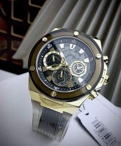 Đồng hồ Guess Eco-Friendly nam dây Silicon GW0425L1 Like auth 45mm