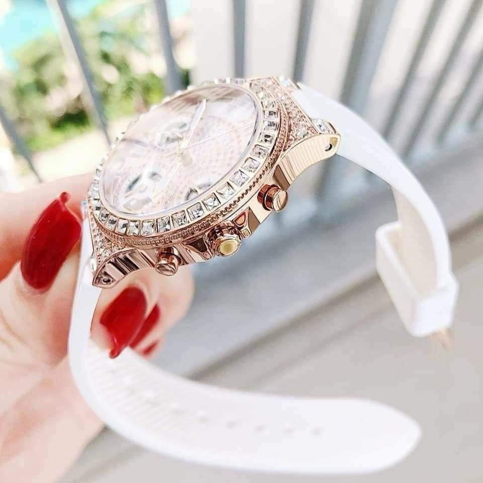 Đồng hồ Guess nữ đính full đá GW0257L2 Like auth 36mm