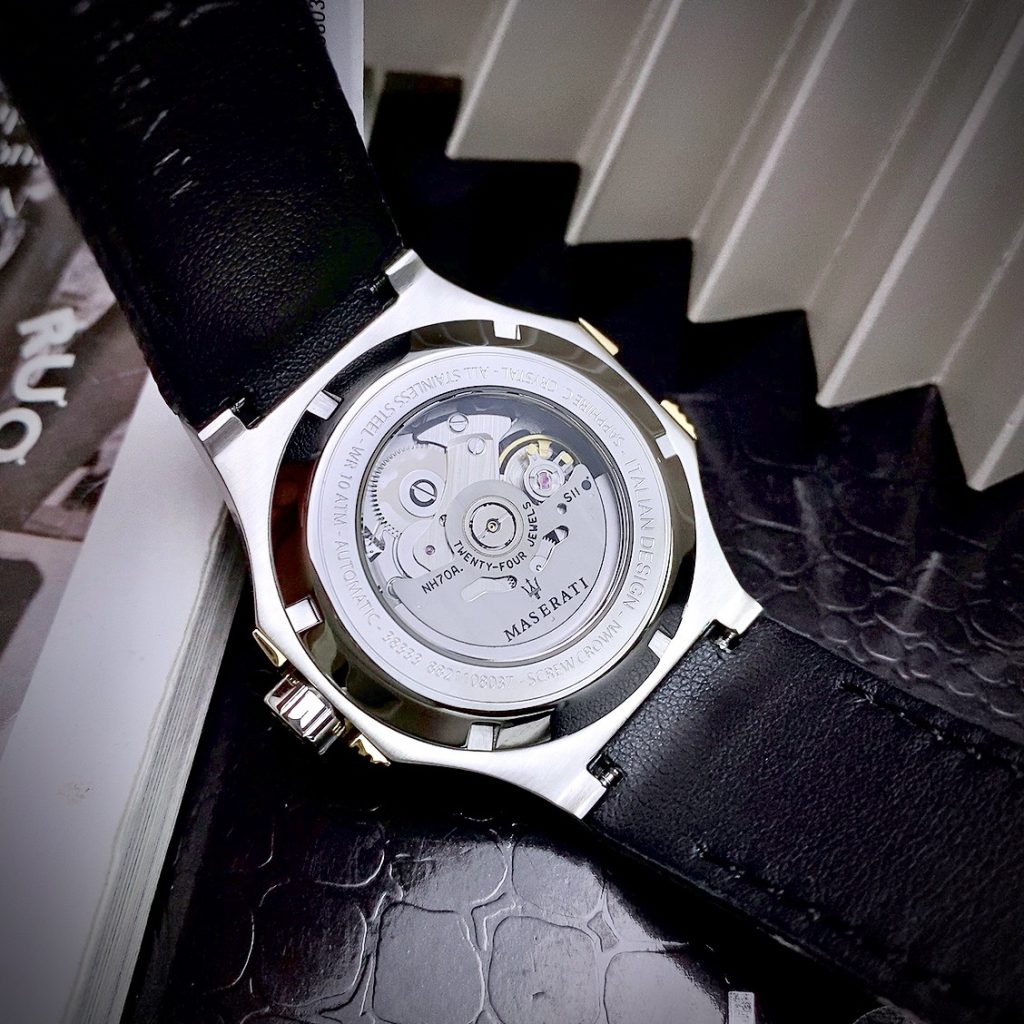 Đồng hồ Maserati Potenza nam lộ cơ R8821108037 Rep 11 42mm