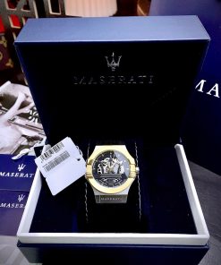 Đồng hồ Maserati Potenza nam lộ cơ R8821108037 Rep 11 42mm