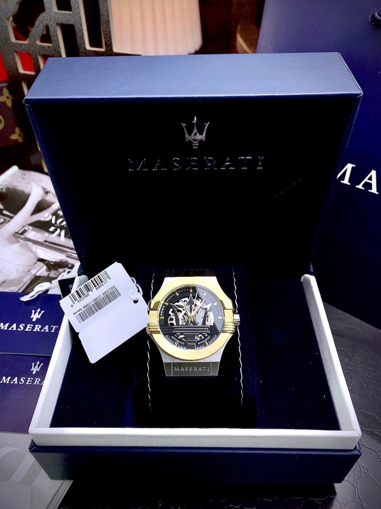 Đồng hồ Maserati Potenza nam lộ cơ R8821108037 Rep 11 42mm