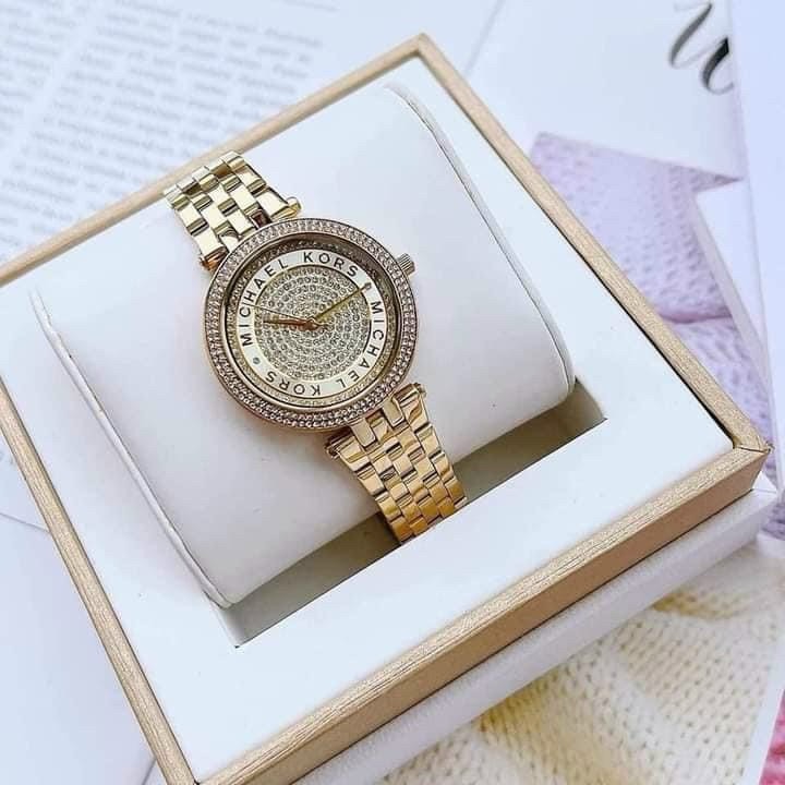 Đồng hồ Michael Kors nữ dây kim loại MK3445 Like auth 33mm
