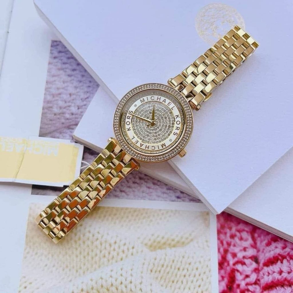 Đồng hồ Michael Kors nữ dây kim loại MK3445 Like auth 33mm