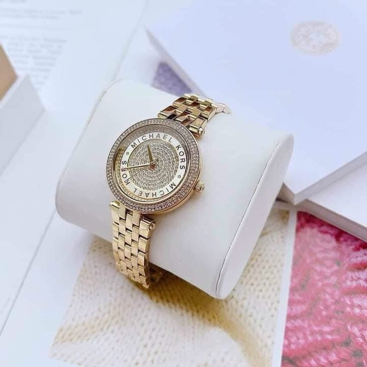 Đồng hồ Michael Kors nữ dây kim loại MK3445 Like auth 33mm