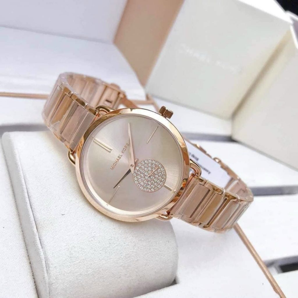 Đồng hồ Michael Kors nữ đính đá MK3788 Like auth 36mm