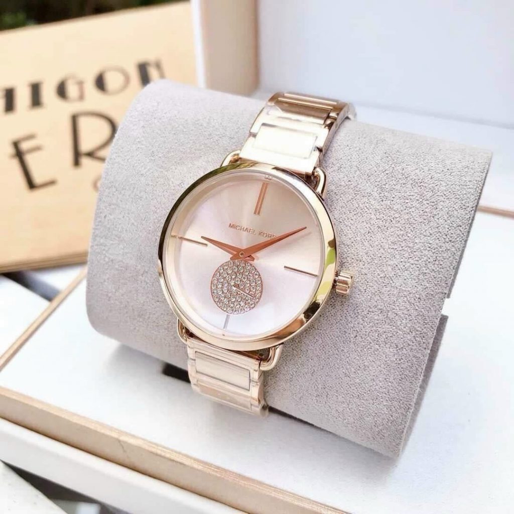 Đồng hồ Michael Kors nữ đính đá MK3788 Like auth 36mm