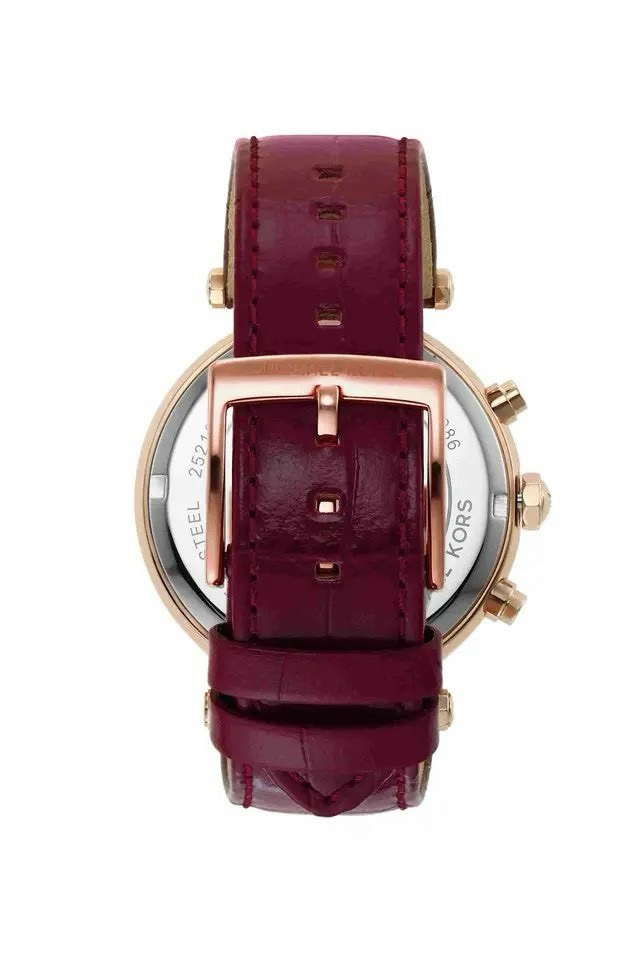 Đồng hồ Michael Kors nữ màu đỏ Mk2581 Like auth 39mm