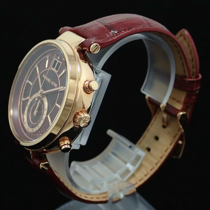 Đồng hồ Michael Kors nữ màu đỏ Mk2581 Like auth 39mm