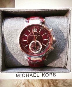 Đồng hồ Michael Kors nữ màu đỏ Mk2581 Like auth 39mm