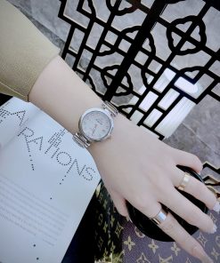 Đồng hồ Omega Ladymatic nữ mặt khảm trai Super Fake 34mm