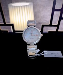 Đồng hồ Omega Ladymatic nữ mặt khảm trai Super Fake 34mm