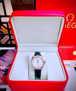 Đồng hồ Omega Seamaster AQua Terra nữ mặt trắng Fake cao cấp 34mm