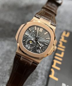 Đồng hồ Patek Philippe Nautilus 5712R Replica 11 màu nâu 40mm