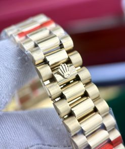 Đồng hồ Rolex Day-Date nam cọc số La Mã máy cơ Nhật Fake giá Rẻ 40mm