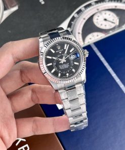 Đồng hồ Rolex Rep 11 Sky-Dweller 326934 mặt đen 42mm (1)