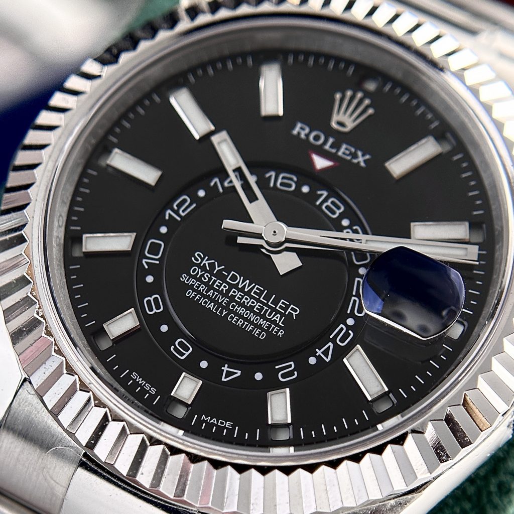 Đồng hồ Rolex Rep 11 Sky-Dweller 326934 mặt đen 42mm (1)