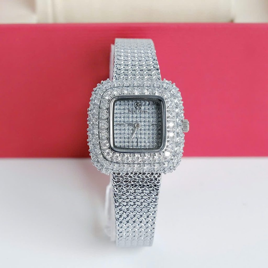 Đồng hồ Royal Crown 6140 nữ đính đá  Like auth 30mm
